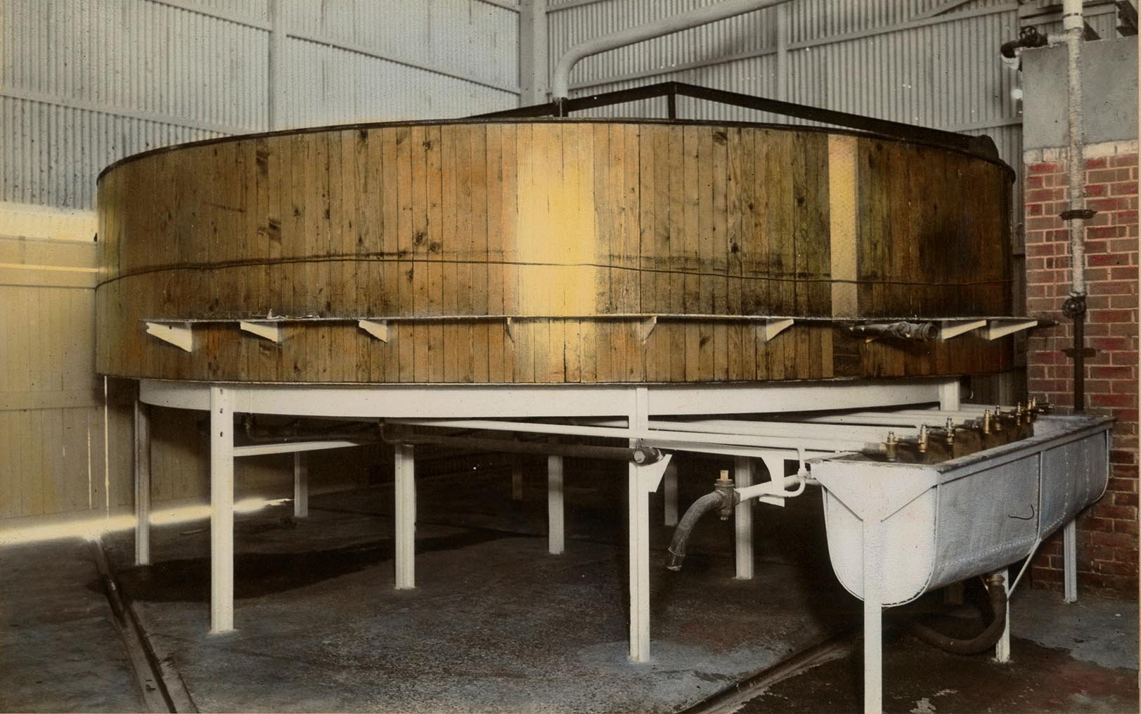 Drainage Equipment at Hamiltons Ewell Winery 1950s